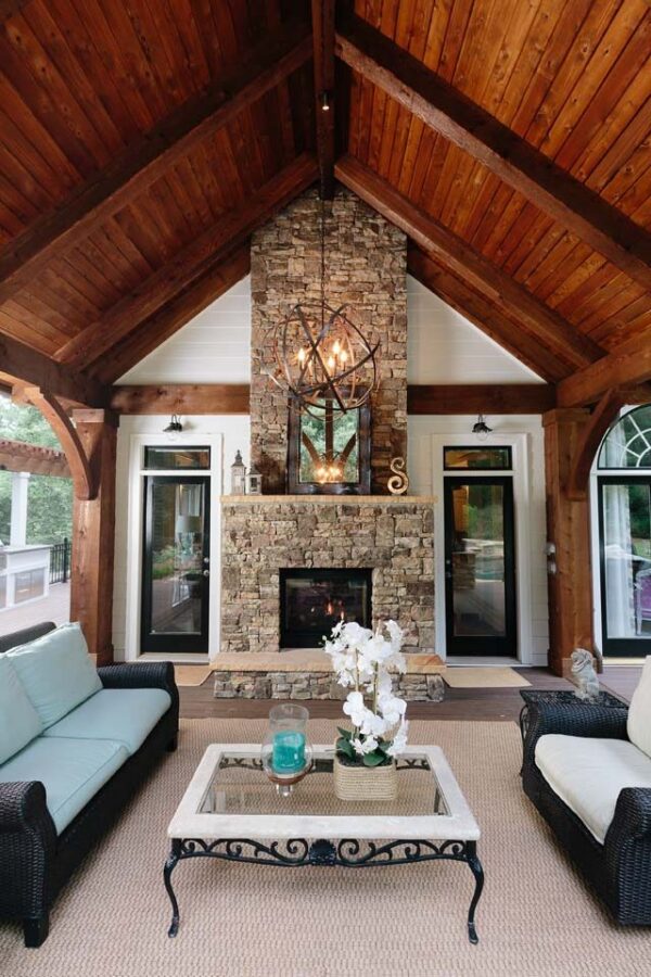 outdoor porch in atlanta