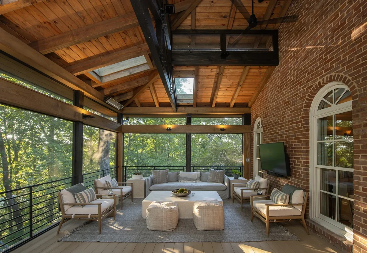 Wellness-focused home design with natural light in an Atlanta remodel by MOSAIC Design Build