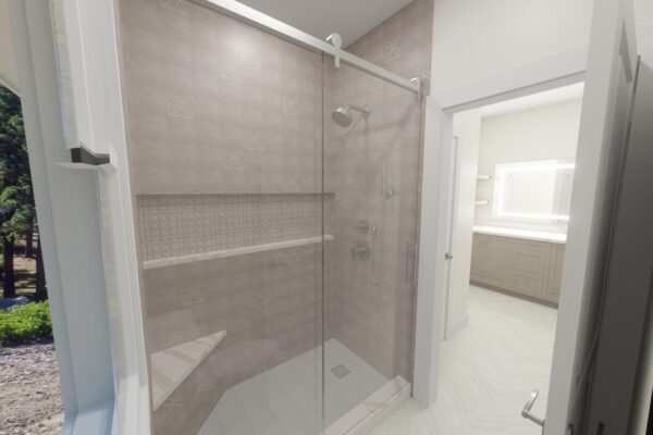 Bath 1 Shower Tile