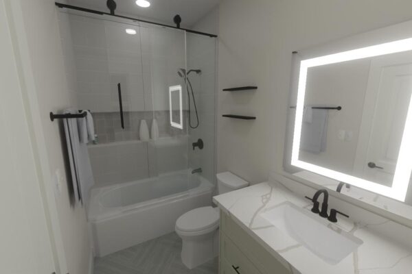 Bath 2 Shower Tile