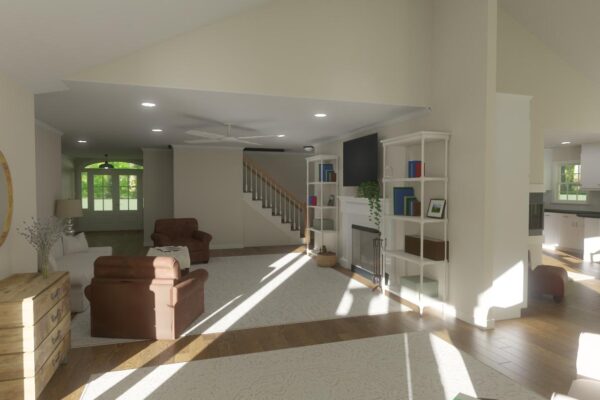 Morgen Living room Rendering, view 2 6.7.25
