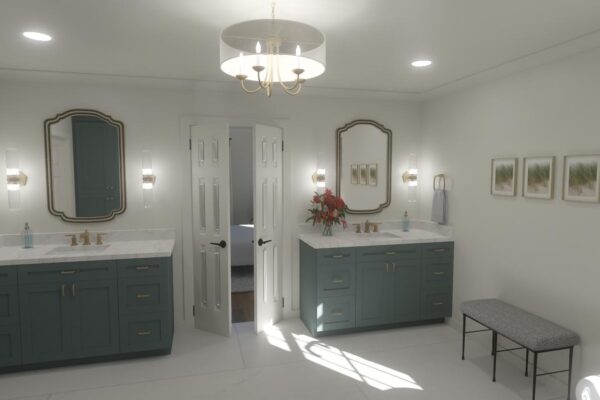 Morgen Primary Bathroom Rendering, view 2 6.7.25