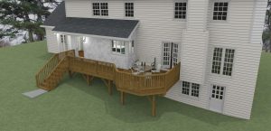 Deck rendering