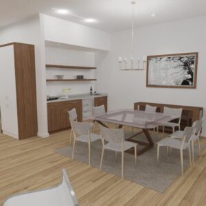 dining room rendering