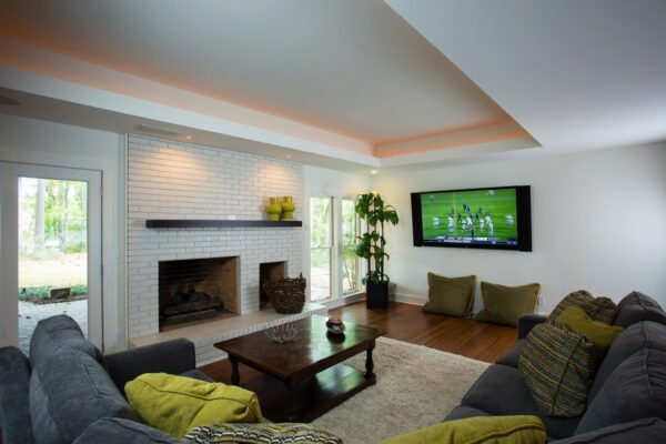 finished basement to maximize usable space