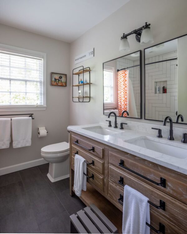 remodeled bathroom