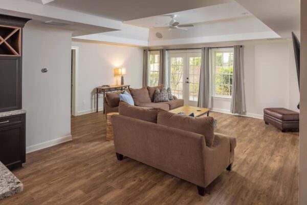 basement living area atlanta