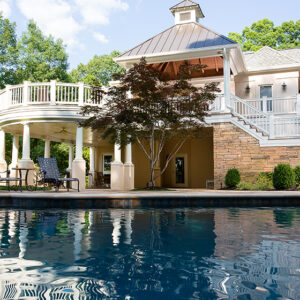 pool and back deck